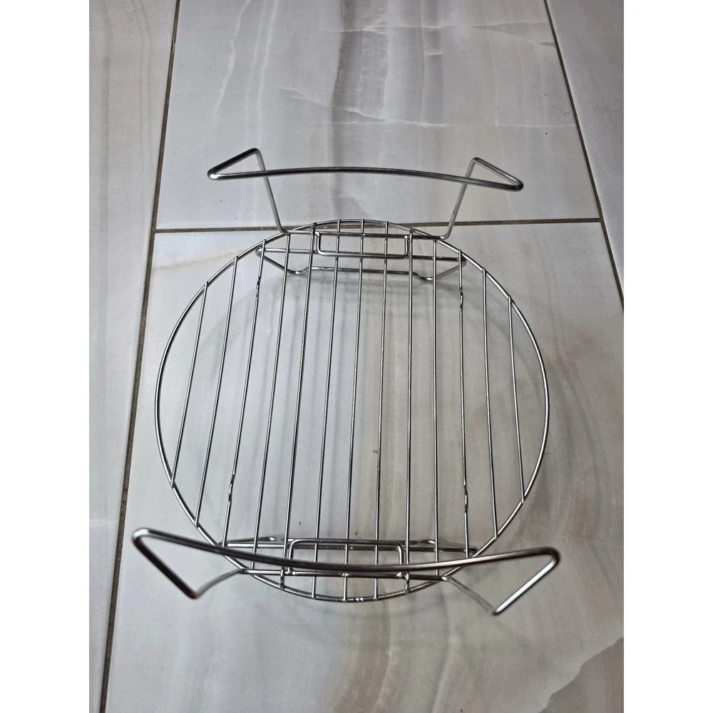 Ninja Stainless Steel Wire Steaming Rack‎ Collapsible Handles 8 Inch F2